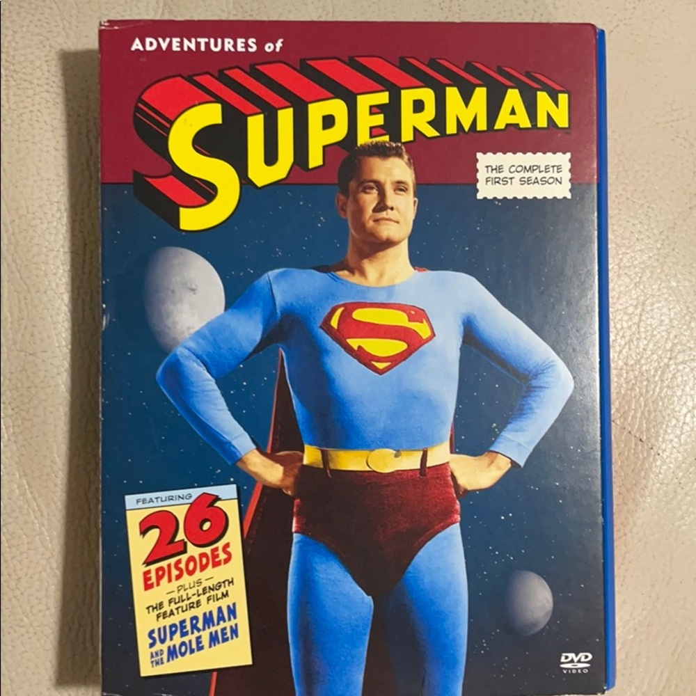 Superman DVD episodes from first season